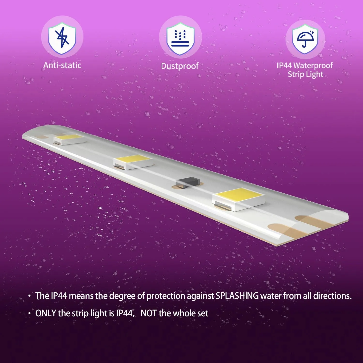 Smart Strip Light Silicone Coated